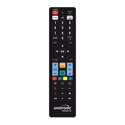 Unitronic Ready 5 universal remote control